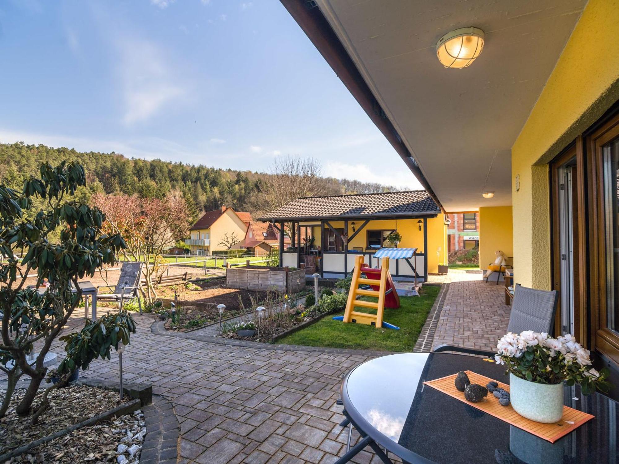 Apartment In The Odenwald With Terrace Mossautal Exterior foto